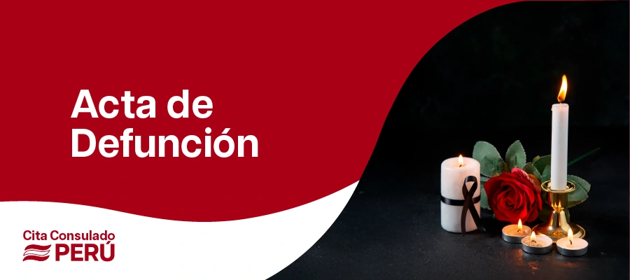 Acta de Defunción