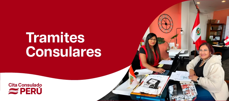 Tramites Consulares para peruanos