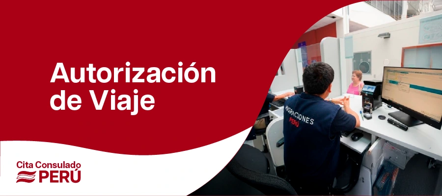 Autorización de Viaje para un menor peru