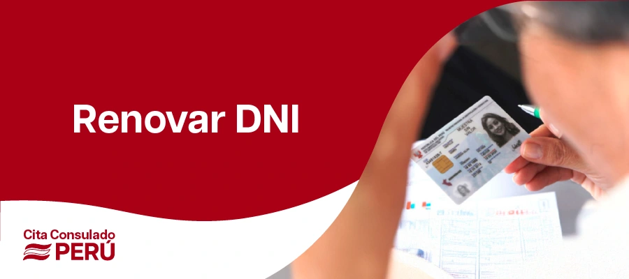 Solicitar el DNI de peru en estados unidos