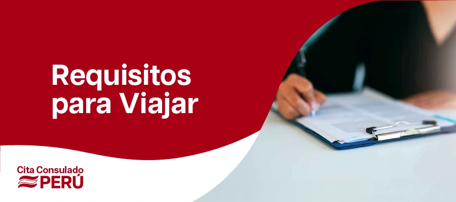 Requisitos para Viajar a peru